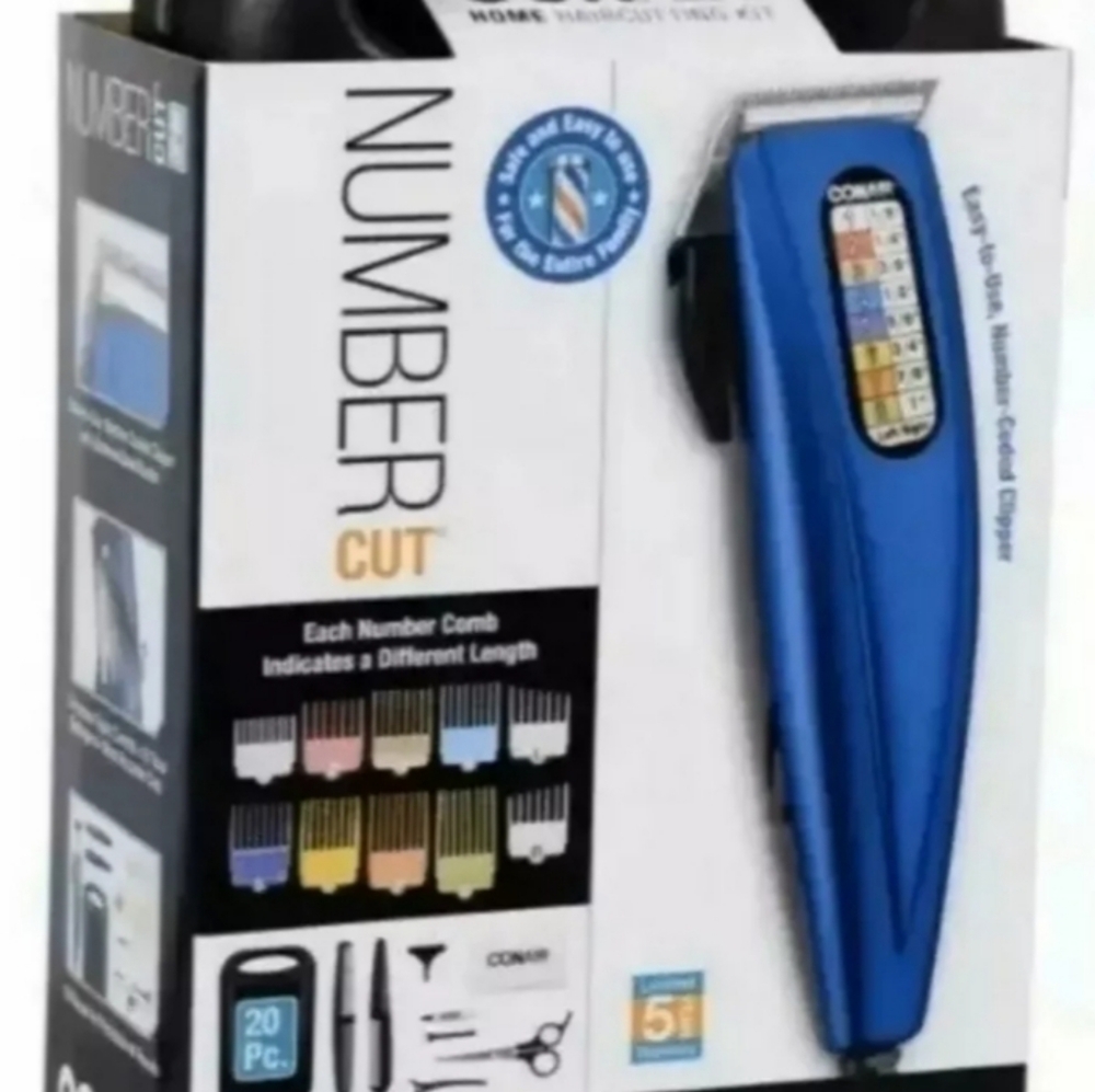 CONAIR Number Cut Hair Trimmer Clipper Kit